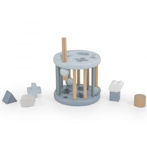 Roue à formes en bois