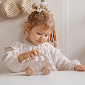 Voiture en bois - nougat