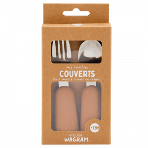 Couverts en silicone - Caramel