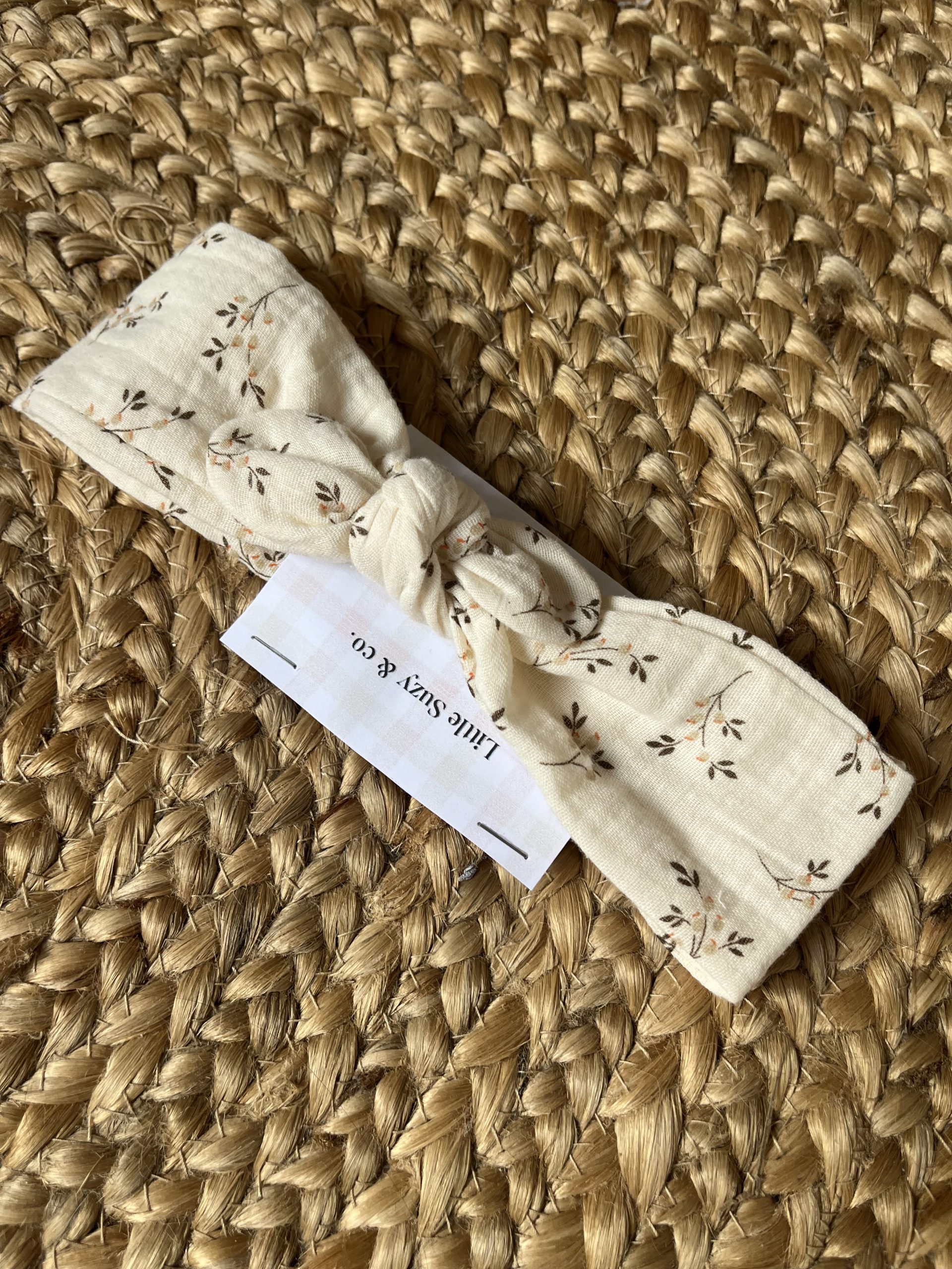 Bandeau en gaze de coton