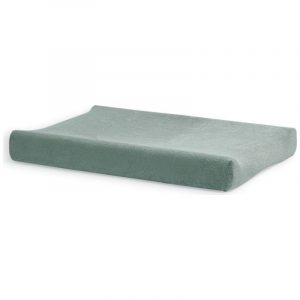 Housse de matelas à langer en éponge Ash Green (50 x 70 cm)