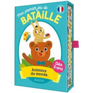 Mon 1er jeu de bataille animaux du monde