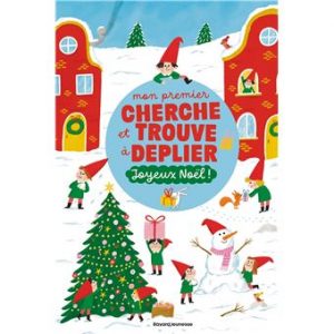 Mon premier cherche et trouve à déplier - Joyeux Noël