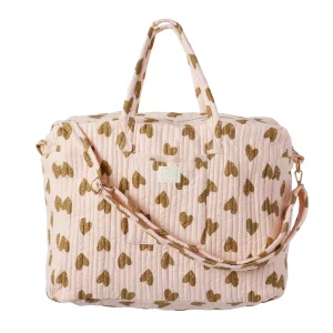Sac cabas - coeur sauvage rose