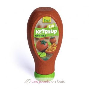 Ketchup bio en bois rouge