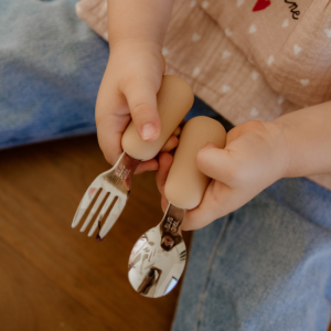 Couverts en silicone - Nougat