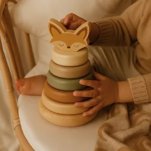 Tour à empiler en bois