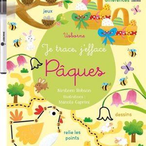 Pâques - Je trace, j'efface