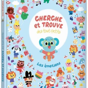 Cherche et trouve des tout petits - les émotions
