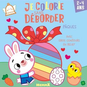 Je colorie sans deborder - Pâques