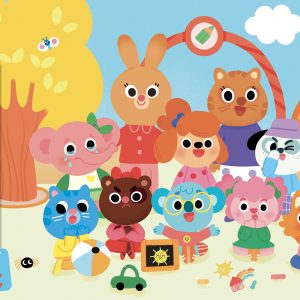 Cherche et trouve des tout petits - les émotions