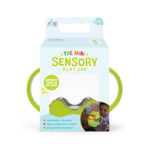 Mini sensory jar glopals - verte