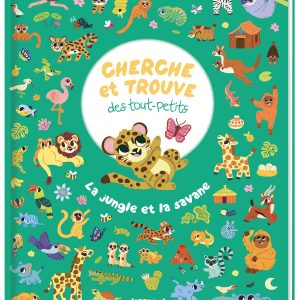 Cherche et trouve des tout petits - La jungle et la savane