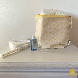 Trousse de toilette poussin