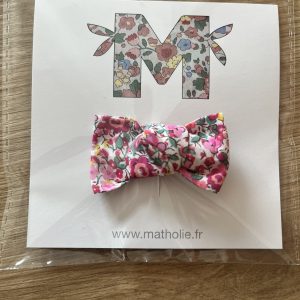 Barrette Emma et Georgina fushia