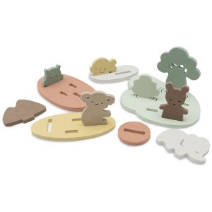 Set de jeux de bain en mousse Kangaroots