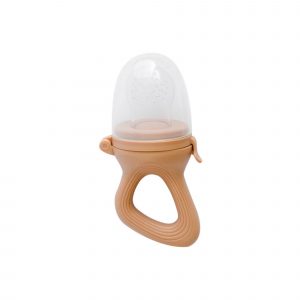 Tétine grignoteuse avec 4 embouts Caramel